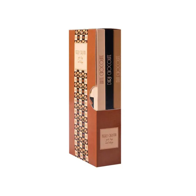 Biblioteka Czekoladowych Tabliczek 3 Szt / Wielokolorowy S0653/XM