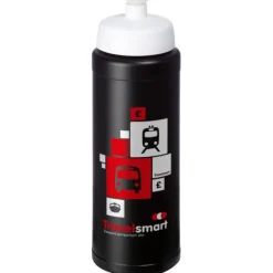 Bidon Baseline® Plus o pojemności 750 ml ze sportowym wieczkiem i uchwytem / Czerwony 21068920