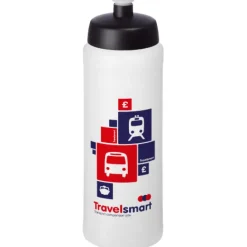 Bidon Baseline® Plus o pojemności 750 ml ze sportowym wieczkiem i uchwytem / Czarny 21068914