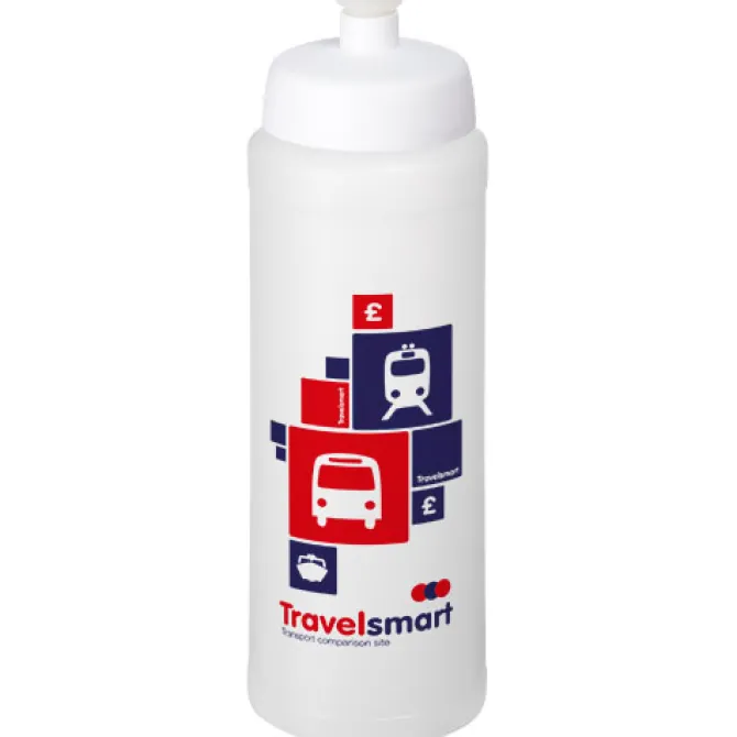 Bidon Baseline® Plus o pojemności 750 ml ze sportowym wieczkiem i uchwytem / Biały 21068907