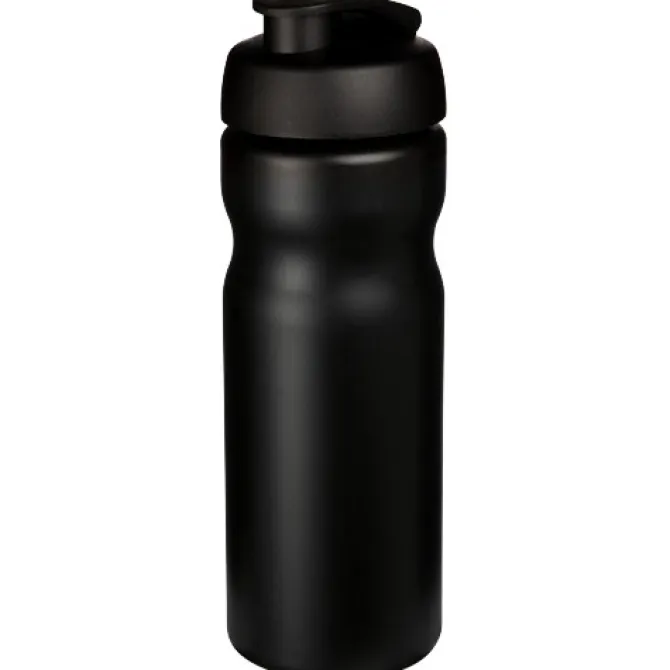 Bidon Baseline® Plus o pojemności 650 ml z otwieranym wieczkiem / Czarny 21068511