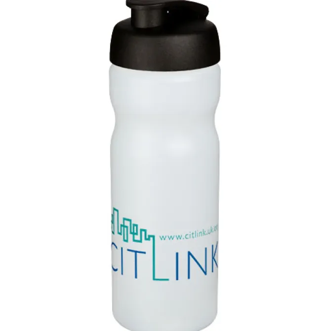 Bidon Baseline® Plus o pojemności 650 ml z otwieranym wieczkiem / Biały 21068505