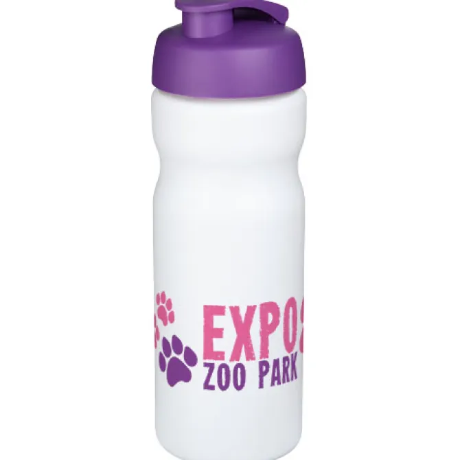 Bidon Baseline® Plus o pojemności 650 ml z otwieranym wieczkiem / Biały 21068509