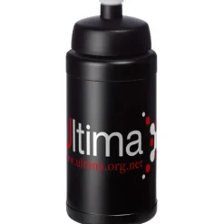 Bidon Baseline® Plus o pojemności 500 ml z wieczkiem sportowym / Czerwony 21068820