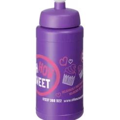 Bidon Baseline® Plus o pojemności 500 ml z wieczkiem sportowym / Czarny 21068812