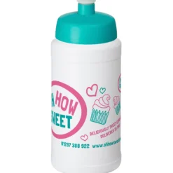 Bidon Baseline® Plus o pojemności 500 ml z wieczkiem sportowym / Magenta 21068824