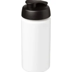 Bidon Baseline® Plus o pojemności 500 ml z wieczkiem zaciskowym i uchwytem / Czarny 21007211