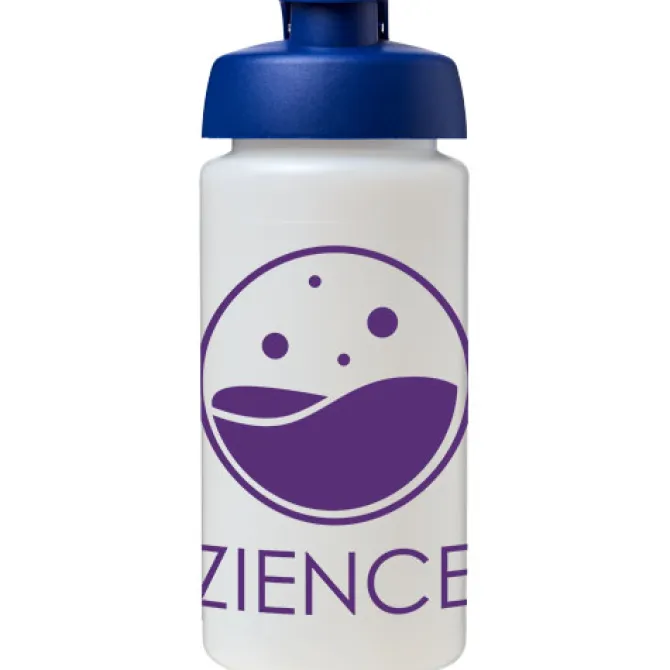 Bidon Baseline® Plus o pojemności 500 ml z wieczkiem zaciskowym i uchwytem / Biały 21007207