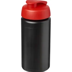 Bidon Baseline® Plus o pojemności 500 ml z wieczkiem zaciskowym i uchwytem / Czarny 21007214