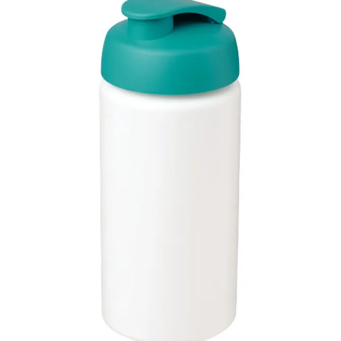 Bidon Baseline® Plus o pojemności 500 ml z wieczkiem zaciskowym i uchwytem / Biały 21007205
