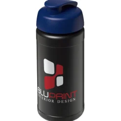 Bidon Baseline® Plus o pojemności 500 ml z wieczkiem zaciskowym / Czarny 21006812