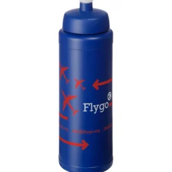 Bidon Baseline® Plus o pojemności 750 ml z wieczkiem sportowym / Niebieski 21069019