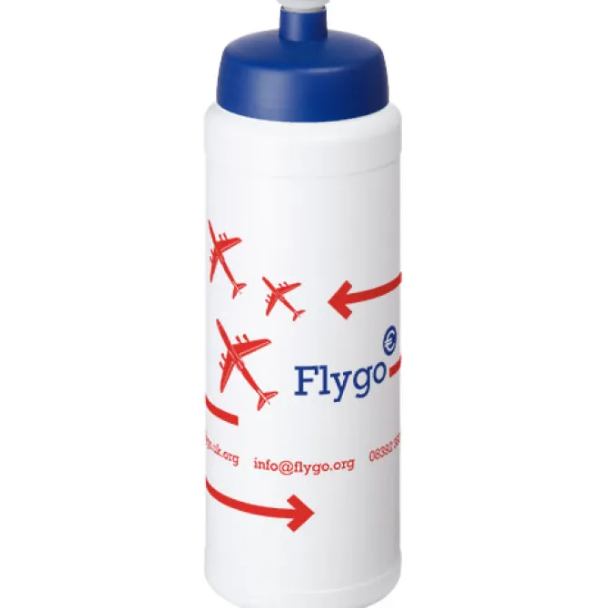 Bidon Baseline® Plus o pojemności 750 ml z wieczkiem sportowym / Biały 21069002