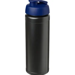 Bidon Baseline® Plus o pojemności 750 ml z wieczkiem zaciskowym i uchwytem / Czarny 21007411