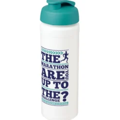 Bidon Baseline® Plus o pojemności 750 ml z wieczkiem zaciskowym i uchwytem / Biały 21007405