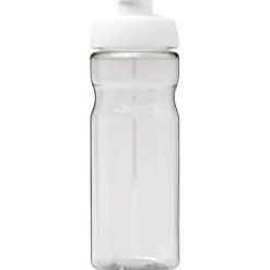Bidon H2O Active® Base Tritan™ o pojemności 650 ml z klapką / Przezroczysty bezbarwny 21043614