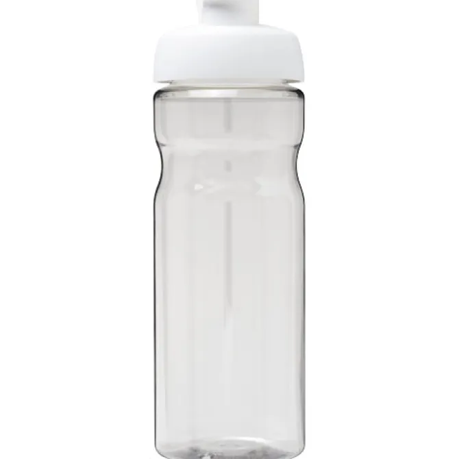 Bidon H2O Active® Base Tritan™ o pojemności 650 ml z klapką / Przezroczysty bezbarwny 21043614