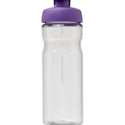 Bidon H2O Active® Base Tritan™ o pojemności 650 ml z klapką / Przezroczysty bezbarwny 21043616