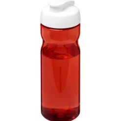 Bidon H2O Active® Base Tritan™ o pojemności 650 ml z klapką / Przezroczysty bezbarwny 21043618