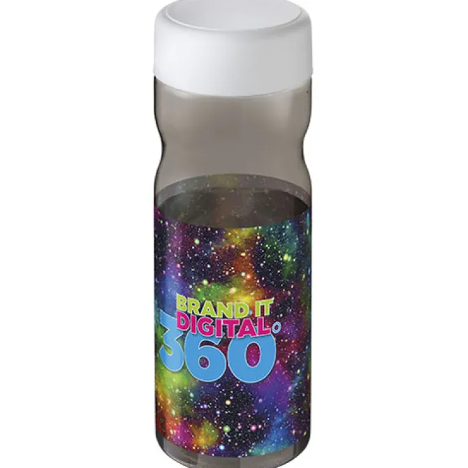 Bidon H2O Active® Base Tritan™ o pojemności 650 ml z zakrętką / Ciemnografitowy 21043800