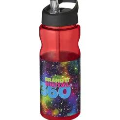 Bidon H2O Active® Base Tritan™ o pojemności 650 ml z dzióbkiem / Czerwony 21043703