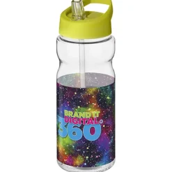 Bidon H2O Active® Base Tritan™ o pojemności 650 ml z dzióbkiem / Przezroczysty bezbarwny 21043712