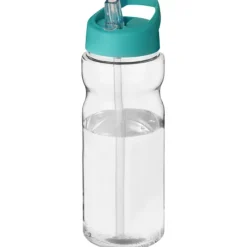 Bidon H2O Active® Base Tritan™ o pojemności 650 ml z dzióbkiem / Przezroczysty bezbarwny 21043713