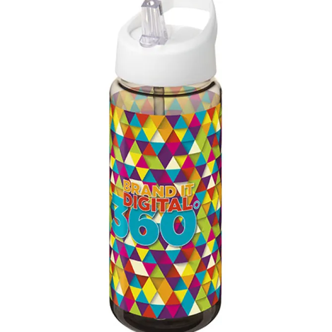 Bidon H2O Active® Octave Tritan™ o pojemności 600 ml z dzióbkiem / Ciemnografitowy 21044600