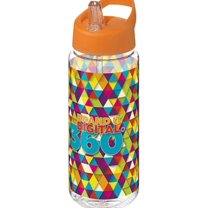 Bidon H2O Active® Octave Tritan™ o pojemności 600 ml z dzióbkiem / Przezroczysty bezbarwny 21044607