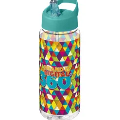 Bidon H2O Active® Octave Tritan™ o pojemności 600 ml z dzióbkiem / Przezroczysty bezbarwny 21044613