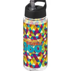 Bidon H2O Active® Octave Tritan™ o pojemności 600 ml z dzióbkiem / Przezroczysty bezbarwny 21044608