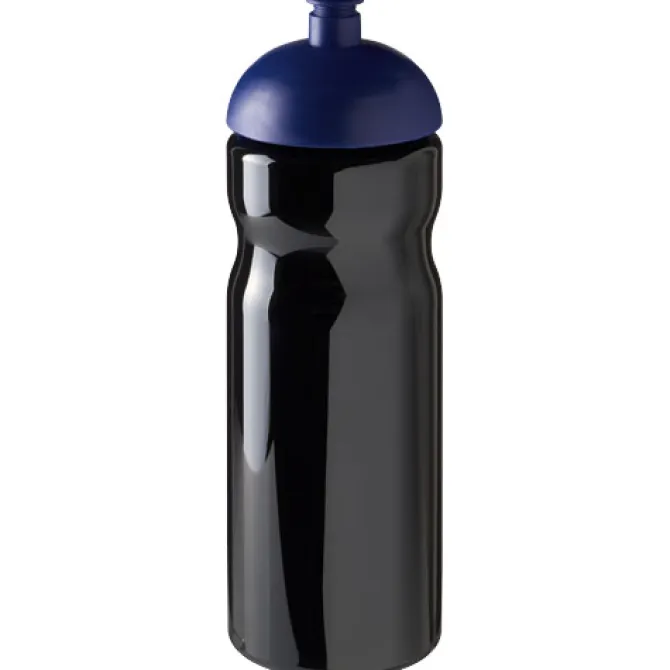 Bidon H2O Base® o pojemności 650 ml z wypukłym wieczkiem / Czarny 21004712