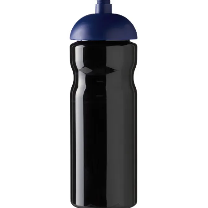 Bidon H2O Base® o pojemności 650 ml z wypukłym wieczkiem / Czarny 21004712