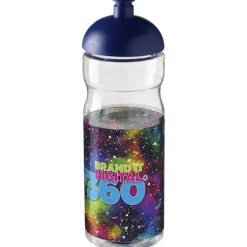 Bidon H2O Base® o pojemności 650 ml z wypukłym wieczkiem / Przezroczysty 21004703