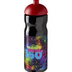 Bidon H2O Base® o pojemności 650 ml z wypukłym wieczkiem / Przezroczysty 21004705