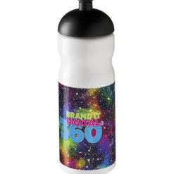 Bidon H2O Base® o pojemności 650 ml z wypukłym wieczkiem / Biały 21004715