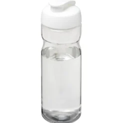 Bidon H2O Base® o pojemności 650 ml z wieczkiem zaciskowym / Przezroczysty 21004501