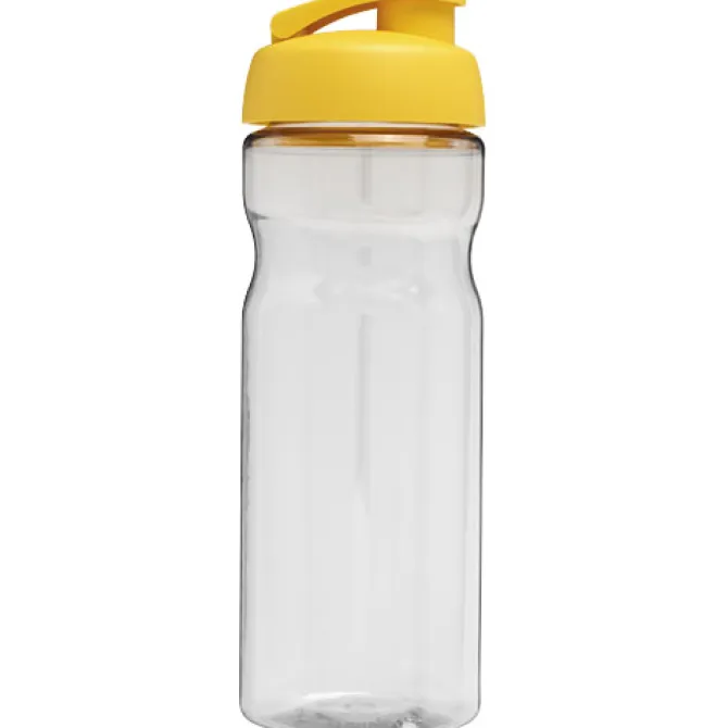 Bidon H2O Base® o pojemności 650 ml z wieczkiem zaciskowym / Przezroczysty 21004510
