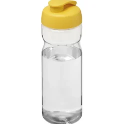 Bidon H2O Base® o pojemności 650 ml z wieczkiem zaciskowym / Przezroczysty 21004510