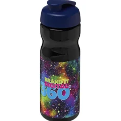 Bidon H2O Base® o pojemności 650 ml z wieczkiem zaciskowym / Przezroczysty 21004508
