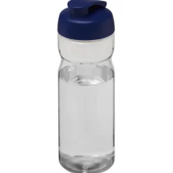 Bidon H2O Base® o pojemności 650 ml z wieczkiem zaciskowym / Przezroczysty 21004502