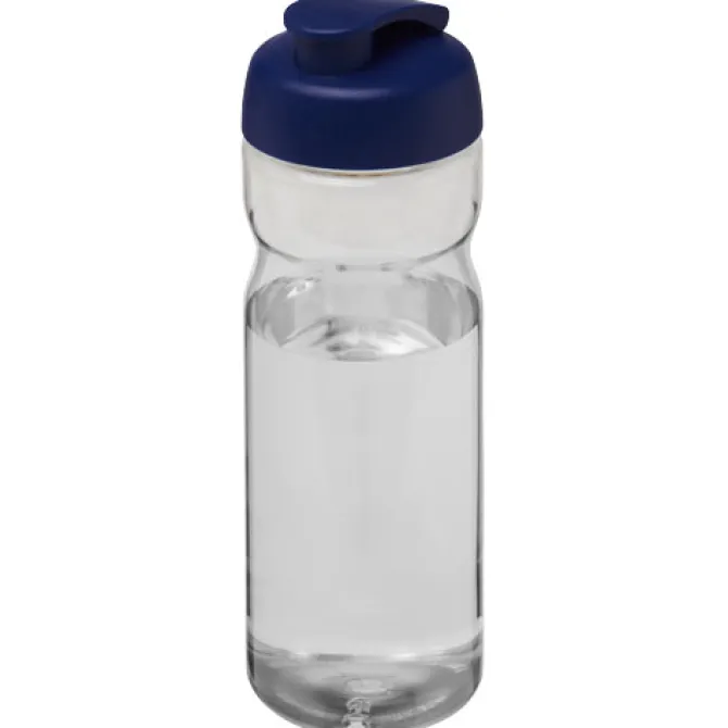 Bidon H2O Base® o pojemności 650 ml z wieczkiem zaciskowym / Przezroczysty 21004502