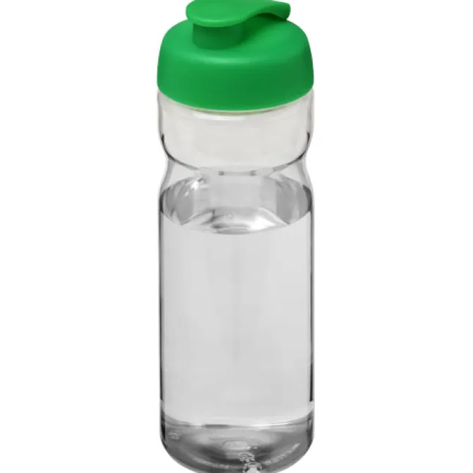 Bidon H2O Base® o pojemności 650 ml z wieczkiem zaciskowym / Przezroczysty 21004506