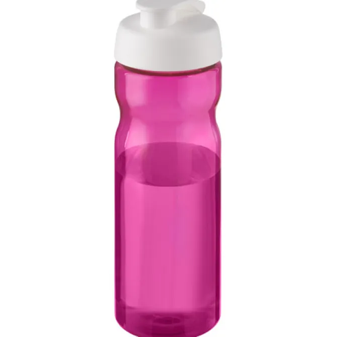Bidon H2O Base® o pojemności 650 ml z wieczkiem zaciskowym / Biały 21004518