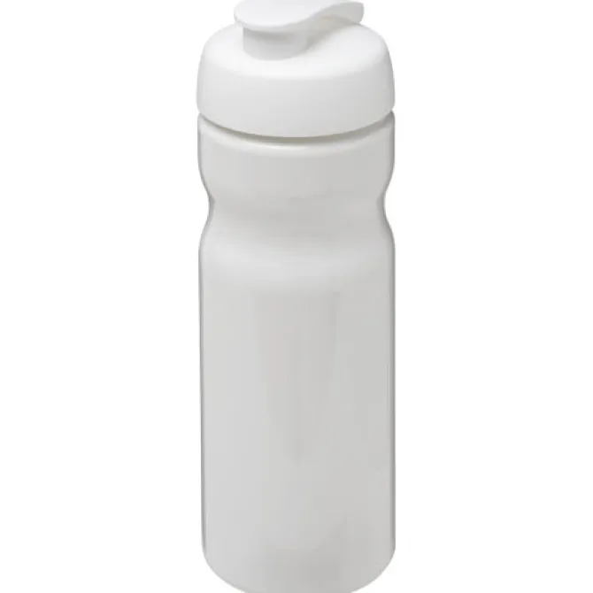 Bidon H2O Base® o pojemności 650 ml z wieczkiem zaciskowym / Biały 21004516