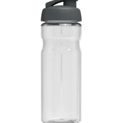 Bidon H2O Base® o pojemności 650 ml z wieczkiem zaciskowym / Przezroczysty 21004523