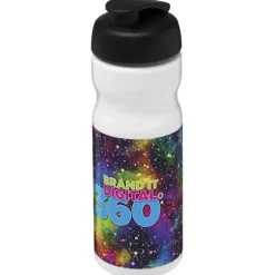 Bidon H2O Base® o pojemności 650 ml z wieczkiem zaciskowym / Biały 21004515