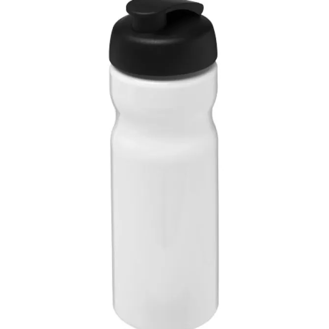Bidon H2O Base® o pojemności 650 ml z wieczkiem zaciskowym / Biały 21004515
