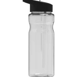 Bidon H2O Base® o pojemności 650 ml z wieczkiem z słomką / Przezroczysty 21004900