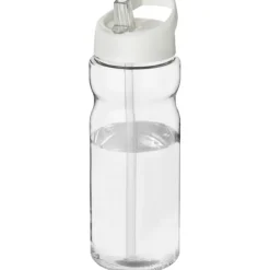 Bidon H2O Base® o pojemności 650 ml z wieczkiem z słomką / Przezroczysty 21004907